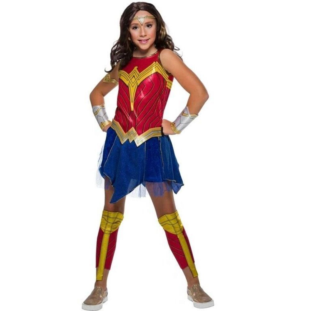 Marvel Kids Youth 12/14 Women’s XS Justice League Wonder Woman Halloween Costume